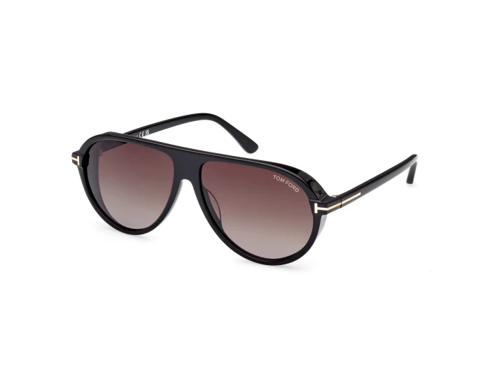 Okulary przeciwsłoneczne Tom Ford Marcus FT 1023 01B 60